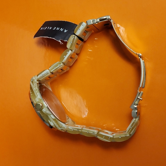 Anne Klein Women's Chronograph Gold Watch - Picture 5 of 7